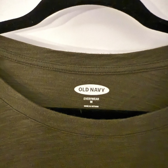 Old Navy EveryWear Long Sleeve Tee - Olive Green (M) - Picture 2 of 3